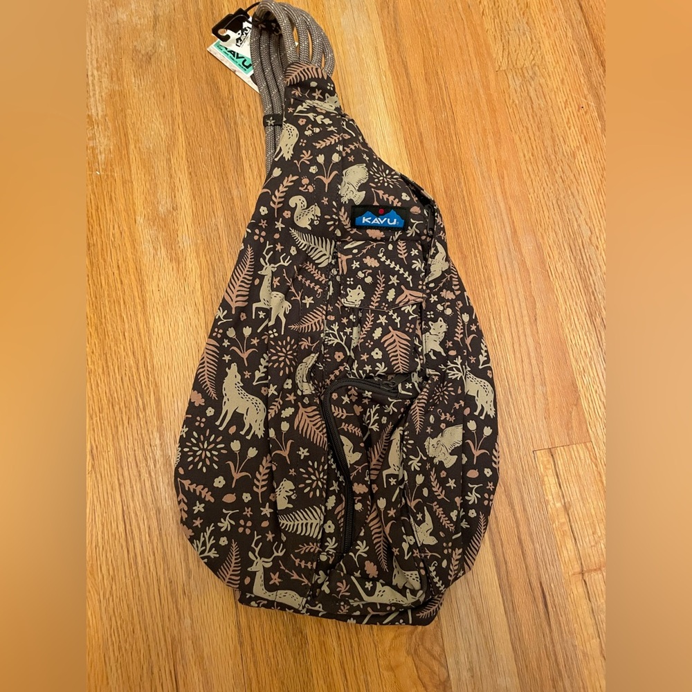 Kavu Rope Bag Whimsical Trail NWT